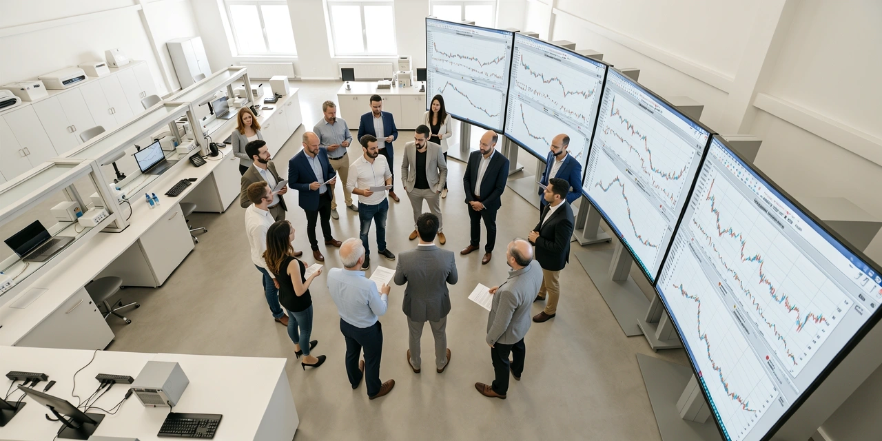 Bureau Ekipler Çalışırken